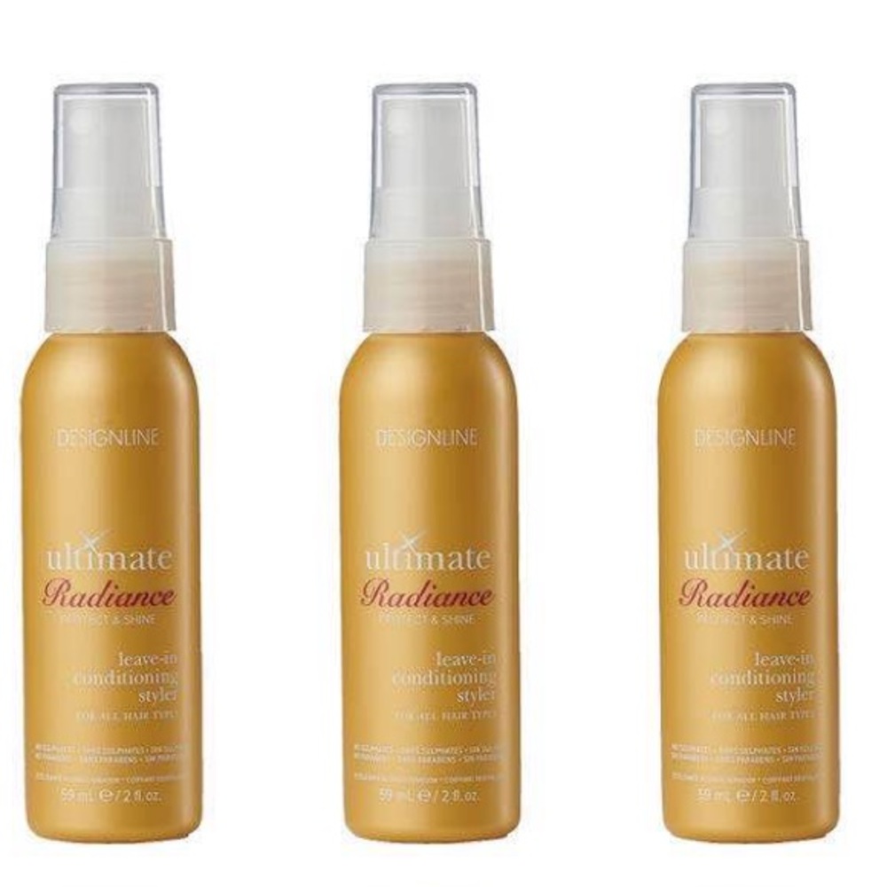 3 Regis Ultimate Radiance Leave-In Conditioning Styler - 2 fl. Oz. Lot o…